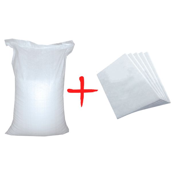 Комплект Мешок ПП строительный 10+1 шт