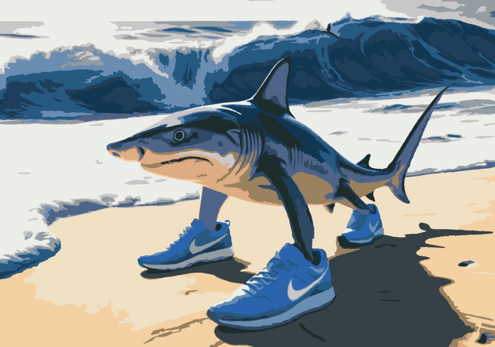 Набор для росписи по номерам Riviera Blanca Тралалело Тралала 28x40 см RB-1176