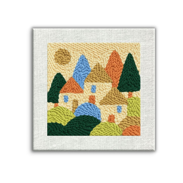 Набор для ковровой вышивки Brushme Возвращение домой