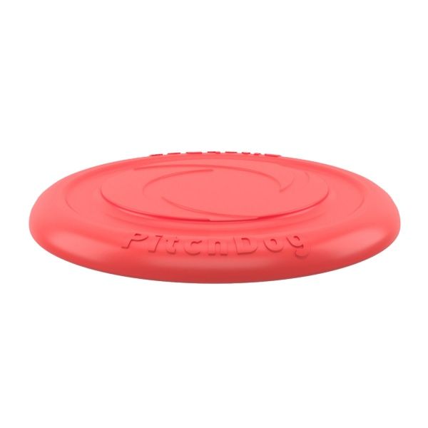 Фрисби PitchDog для апортировки 24 см розовая