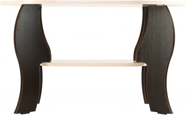 Стол журнальный Соната венге/дуб молочный 900x600x520мм 