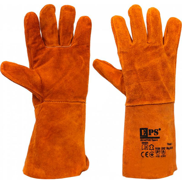 Краги Compass EPS сварщика с покрытием кожа 2XL (11) B0106Y