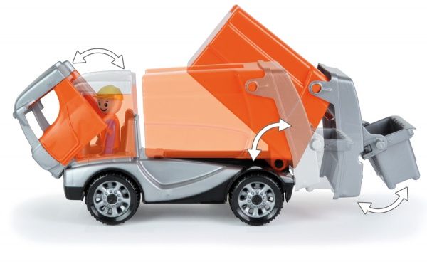 Сміттєвоз Lena Truckies 25 см з фігуркою водія 1623