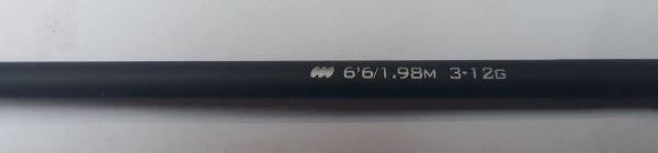Спінінгове вудлище Vipera carbon 3-12 гр 1,98 м