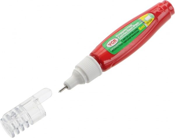 Коректор-ручка VGR 6 мл KM0309