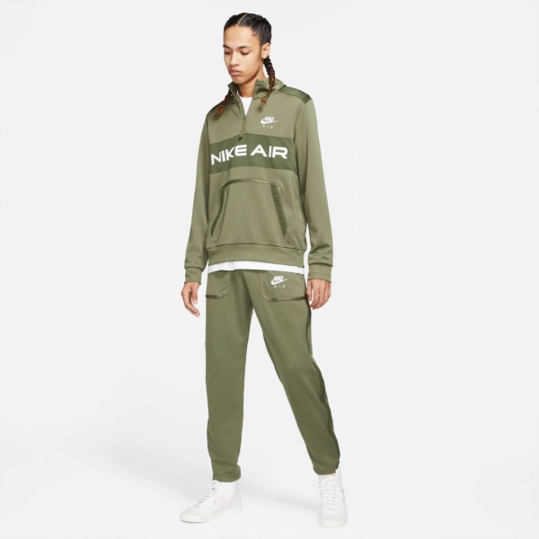 Джемпер Nike M NSW AIR PK JKT DA0203-222 р. 2XL оливковий