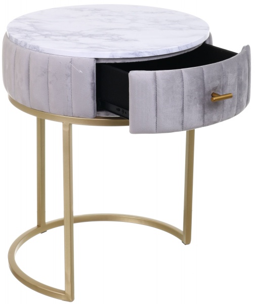 Набор декоративный Monaco 44,5х44,5х51 см/36х36х38 см серый/золотистый 