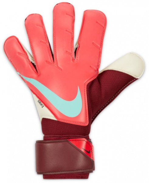 Вратарские перчатки Nike Grip3 Gloves CN5651-660 8 красный