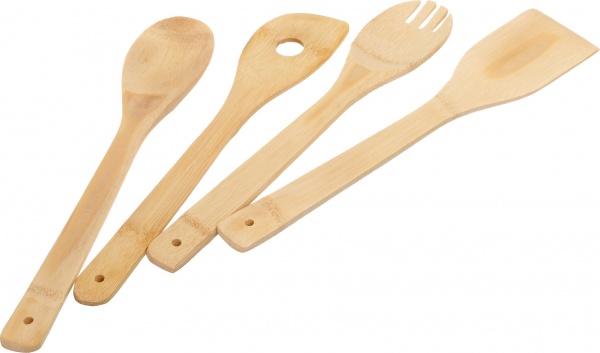 Набір кухонного приладдя бамбук 4 шт.