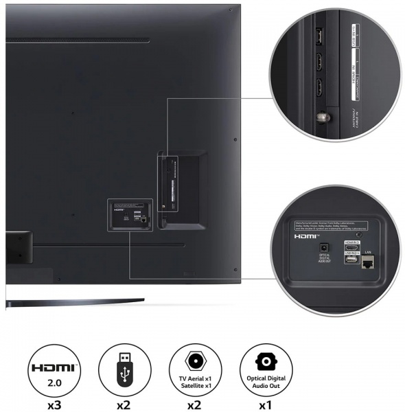 Телевізор LG 43UQ91006LA