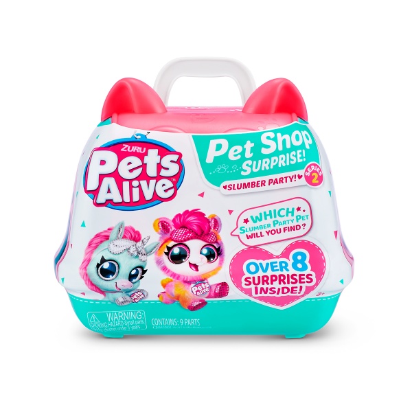 Игрушка интерактивная Pets & Robo Alive Pet Shop Surprise S2 Повторюшка-сплюшка 9532