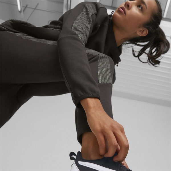 Брюки Puma EVOSTRIPE HIGH-WAIST PANTS 67607501 р. XS черный