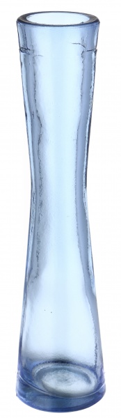Ваза San Miguel COIN D5 см стекло 30 см зимняя лазурь 