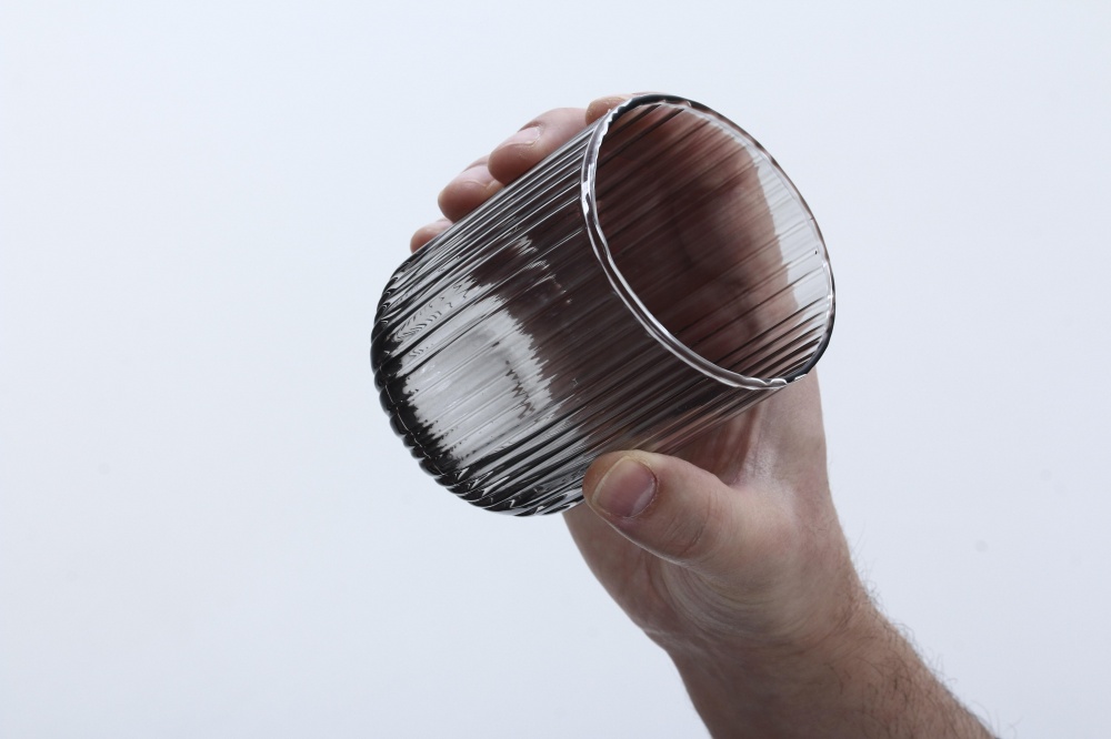 Склянка низька Fiora Nordic Grey скло 300 мл 1 шт.