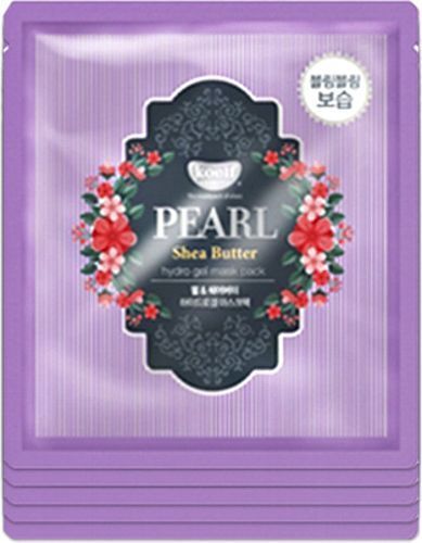 Маска для лица Koelf Гидрогелевая с жемчугом и маслом ши 30 г 1 шт.