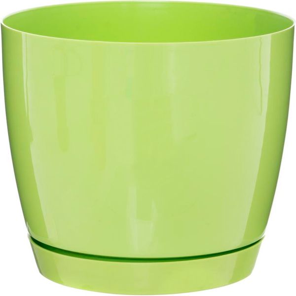 Вазон пластиковий Form Plastic Тоскана Кругла-11 круглий 0,8л салатовий (0740-007) 