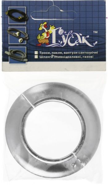 Розетка хромированная металлическая разборная 1 1/4