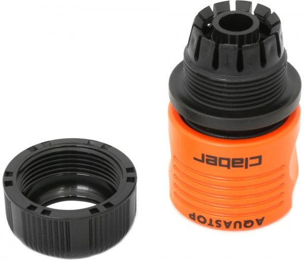 Соединитель Claber 1/2 с зажимом аквастоп