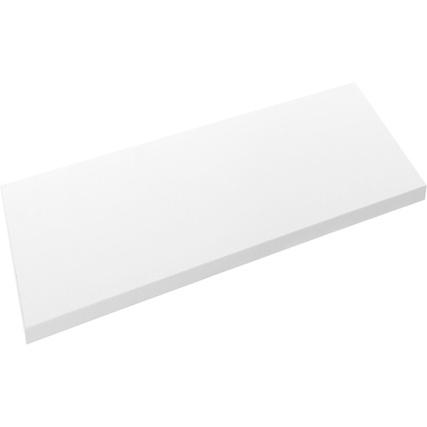 Полиця пряма 600х340 мм стандарт біла