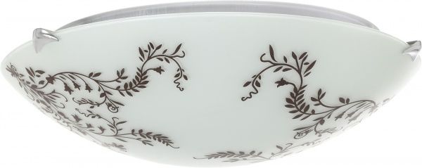 Світильник настінно-стельовий УТ Сяйво НПБ Букет 2x60 Вт E27 бежевий 3010 