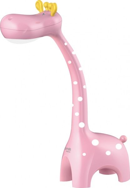 Настільна лампа декоративна Promate Melman із нічником LED 6 Вт рожевий . 