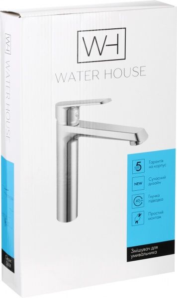 Змішувач для умивальника Water House Slim HB169 H-164