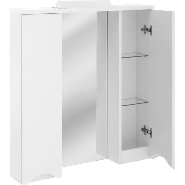 Зеркало со шкафчиком Сансервіс Smile New-80 