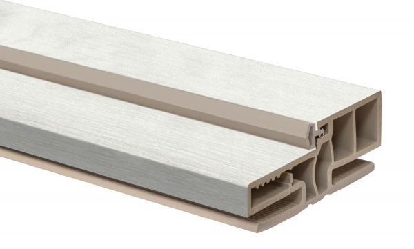 Дверная коробка телескопическая ОМиС пластик (ПВХ) 2037х90 мм дуб белый