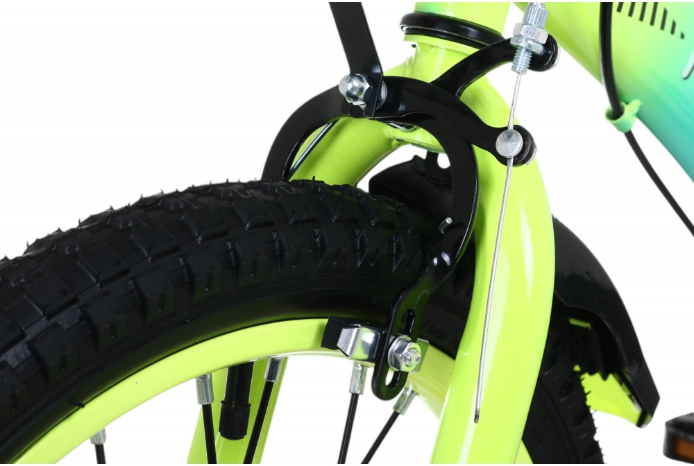 Велосипед детский MaxxPro kids 18' KQ-23 голубой с желтым