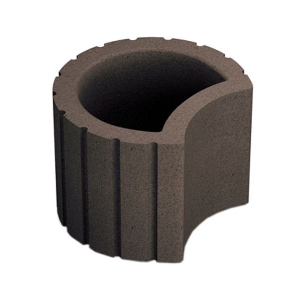 Клумба венге 34,5 х 20 см