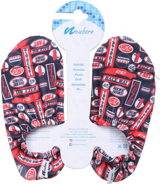 Шкарпетки для плавання для хлопчика Newborn Aqua Socks Racing р.18/20 NAQ4010 