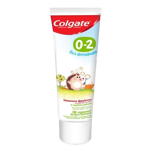Дитяча зубна паста Colgate Ніжні фрукти від 0 до 2 років 40 мл