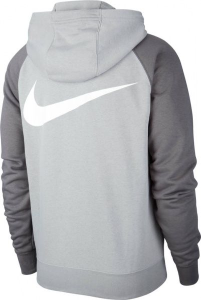 Джемпер Nike M NSW SWOOSH HOODIE FZ FT CT7362-073 р. XL сірий
