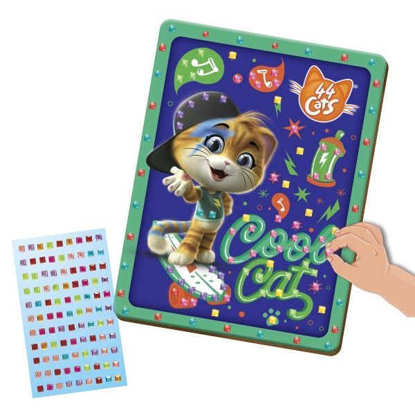 Набір для творчості Vladi Toys 44 Коти. Магічні кристали VT4411-03