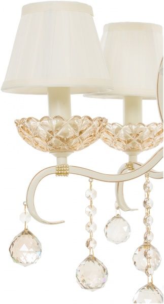 Люстра підвісна Інтерклас НСБ 04-5хХХ-333 5xE14 золото/крем 81312/5 