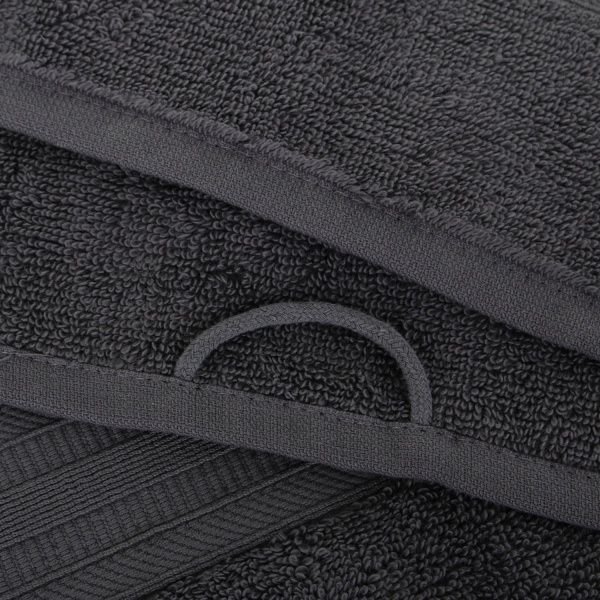 Полотенце махровое Soft 70x140 см антрацит La Nuit 