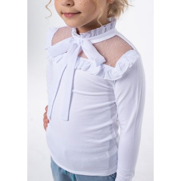 Блуза Vidoli G-20923W р.122 белый 