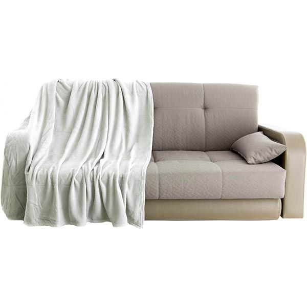 Плед 160x200 см світло-сірий UP! (Underprice)