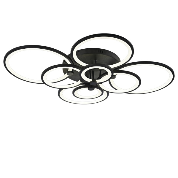 Люстра світлодіодна Victoria Lighting 198 Вт чорний Argo/PL8 black 