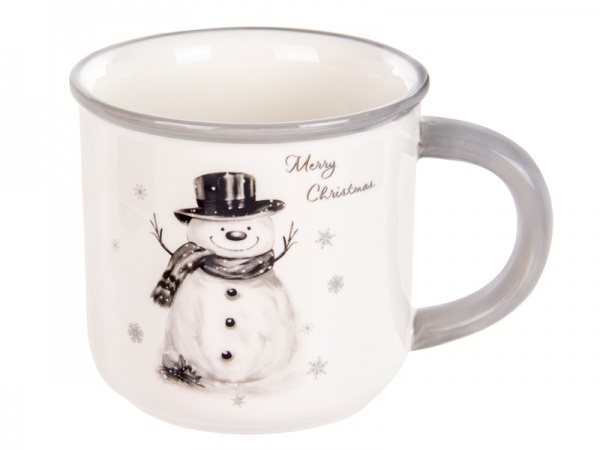 Чашка для чая Снеговик 400 мл 858-0007 Lefard