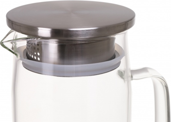 Кувшин с металлической крышкой 1,2 л 9097-6 S&T