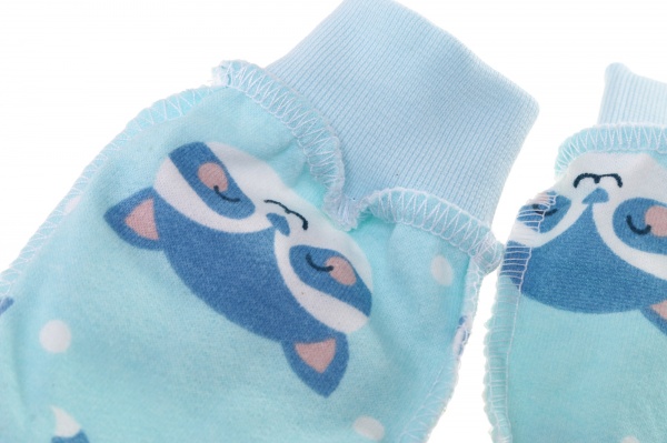 Царапки Моя планета Еноты В401-1 голубой с синим