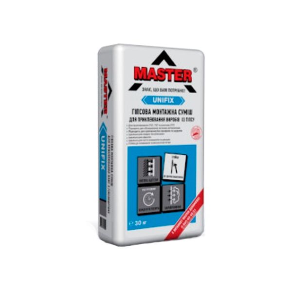 Клей для гипсокартона Master Unifix 30 кг