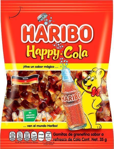 Конфеты Haribo желейные неглазированные Хэппи Круги (9002975316774) 35 г