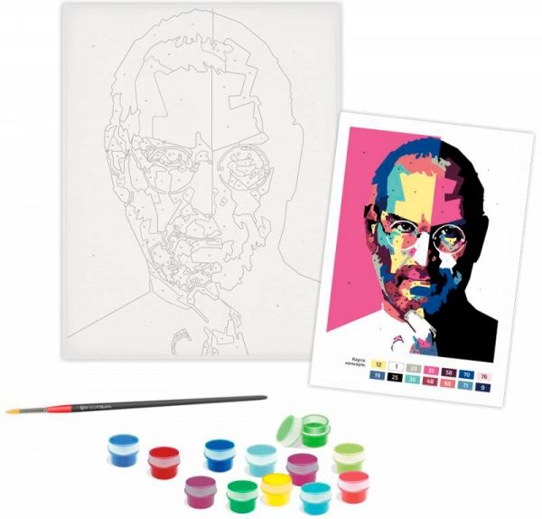 Картина по номерам Стив Джобс Rosa Start 