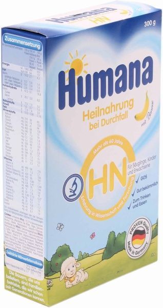 Суха лікувальна суміш Humana при гострій діареї HN 300 г 4031244763716