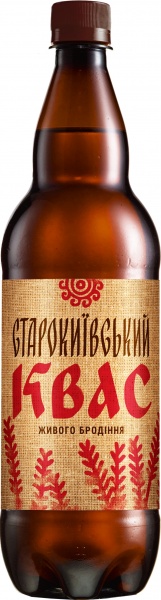 Квас Старокиївський живого бродіння 2л 2 л 