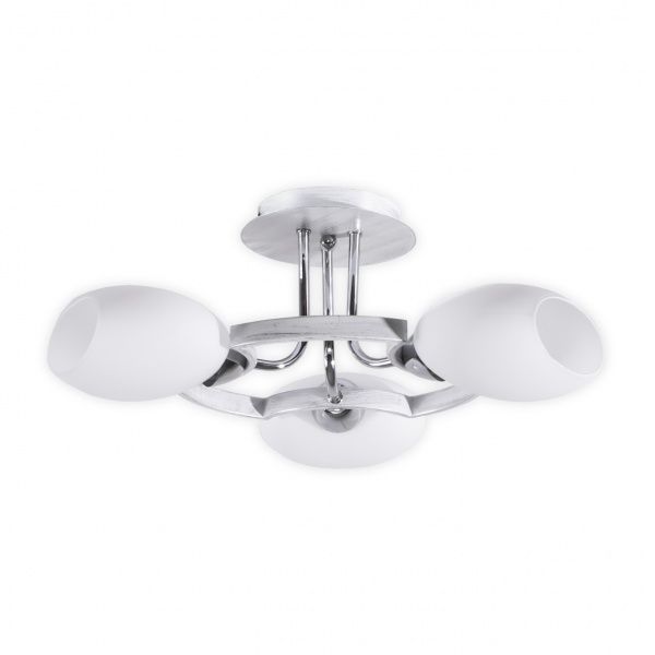 Люстра потолочная Hopfen Konig 3x60 Вт E14 белый 