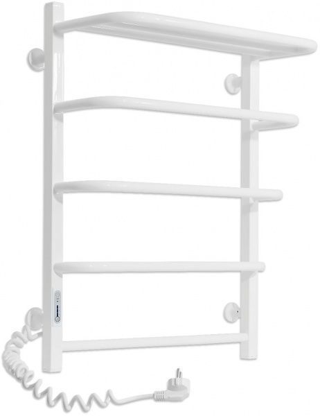 Полотенцесушитель электрический Laris стандарт ЧК5 500х660 с полкой Э Л R3 77700075