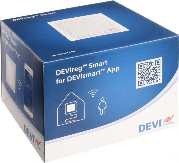 Терморегулятор Devi Smart Pure White 140F1141